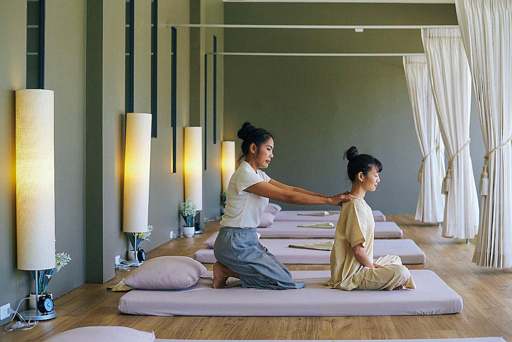 Traditional Thai herbal massage in Prachin Buri