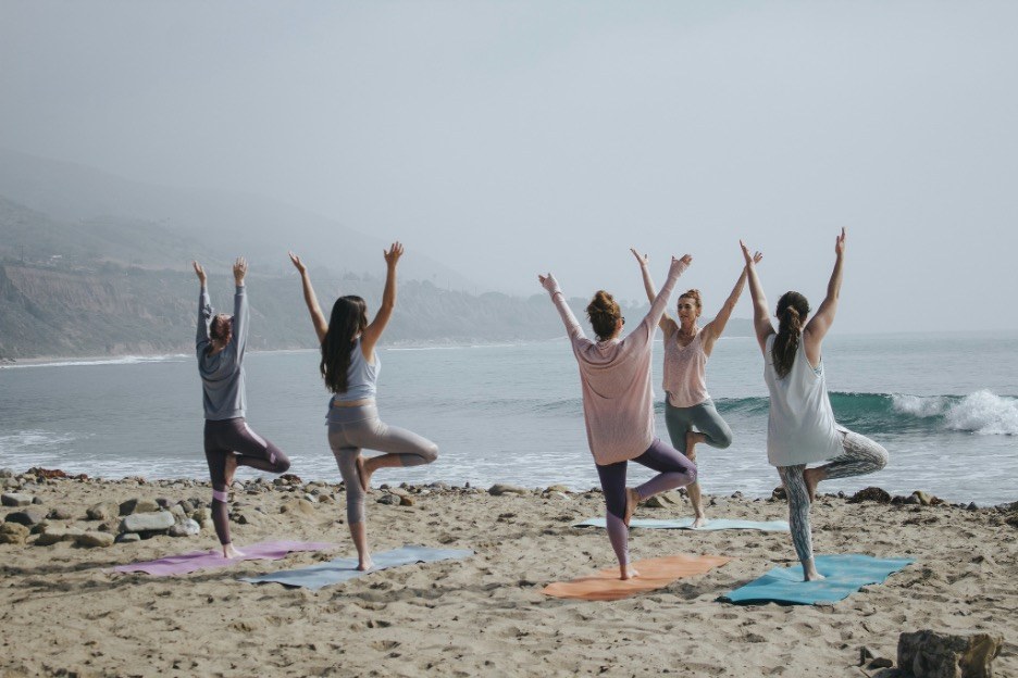 Morning yoga