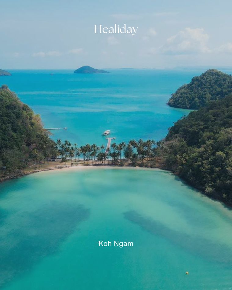 Koh Ngam, near Koh Chang, a curated Healiday destination